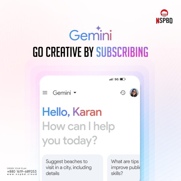 Gemini Advanced Subscription Bangladesh