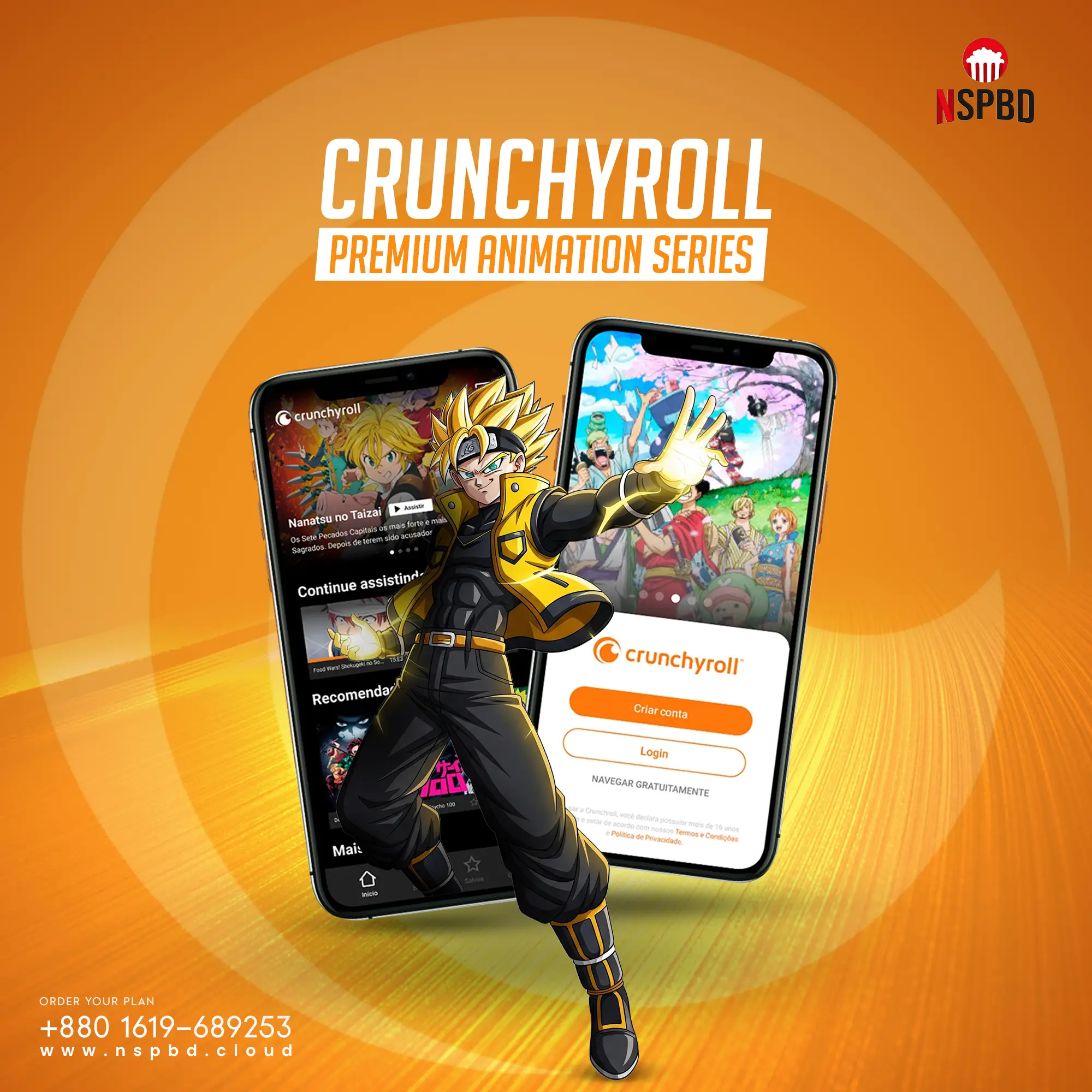 Crunchyroll Premium Bangladesh — NSPBD Tech