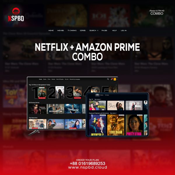 Netflix Without TV Plan Amazon Prime Combo Bangladesh