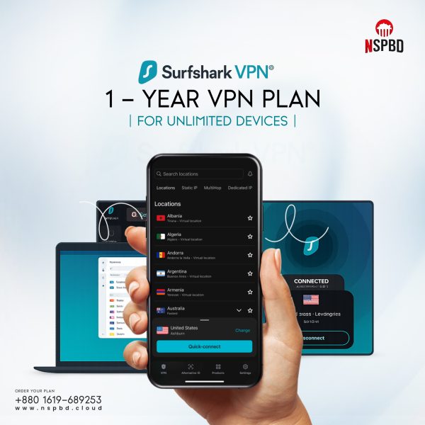 Surfshark VPN Subscription Bangladesh